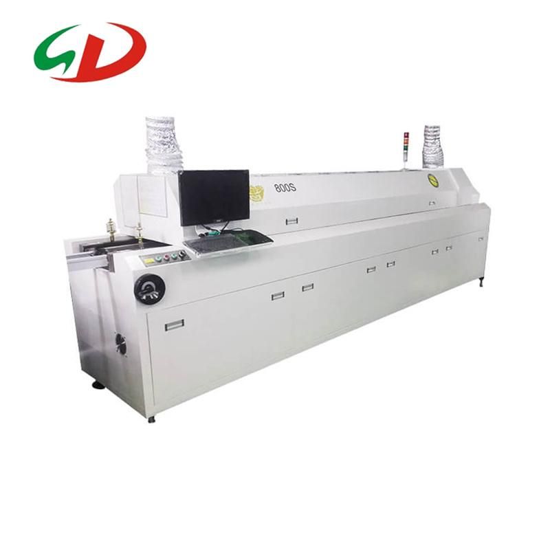 Reflow Soldering Oven SMT Production Line Lead Free SMT Machine 6~12 Zones Reflow Oven Equipment