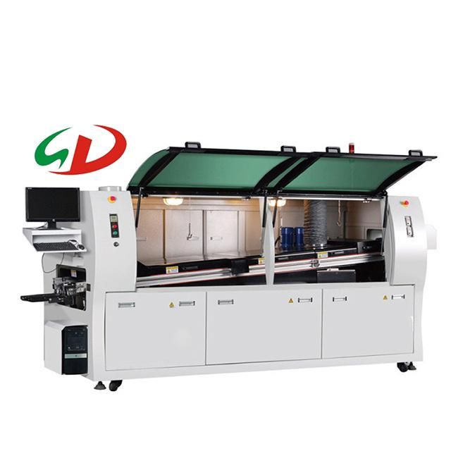 SMT Automatic Lead Free Dual Wave PCB Soldering Machine for SMT Production Line