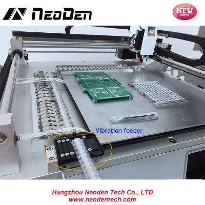 2-Nozzle-Heads SMD Pick Place Machine Neoden3V with SMT Feeders PCB Soldering Machine