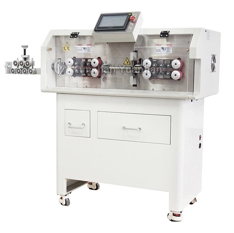 Full Automatic 150mm2 Round Cable Cutting and Stripping Machine