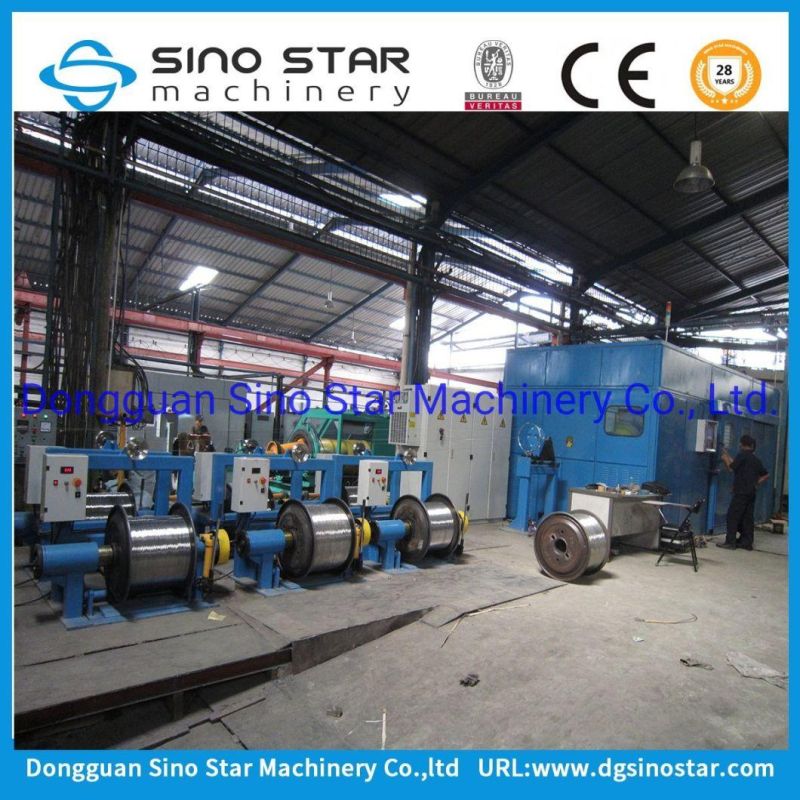 1600mm Double Twist Stranding Bunching Twisting Machine for Stranding Bare Copper and Aluminum Cables