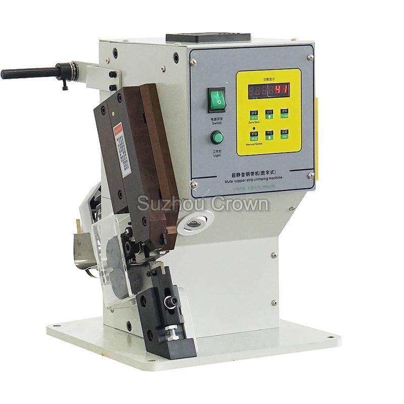 Wire Splicing Machine Splicing Wires with Copper Strip