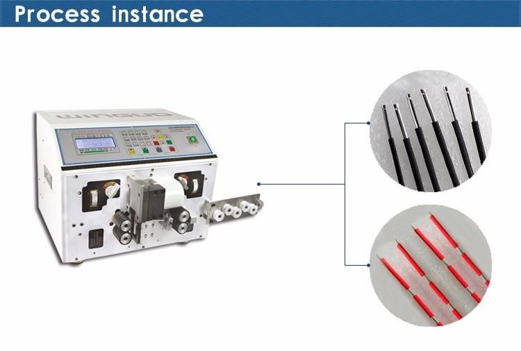 Electronic Wire, Silica Gel Wire, Fiber Wire and Copper Cable Stripping Tool/Automatic Wire Harness Cutting and Stripping Machine (WG-880)