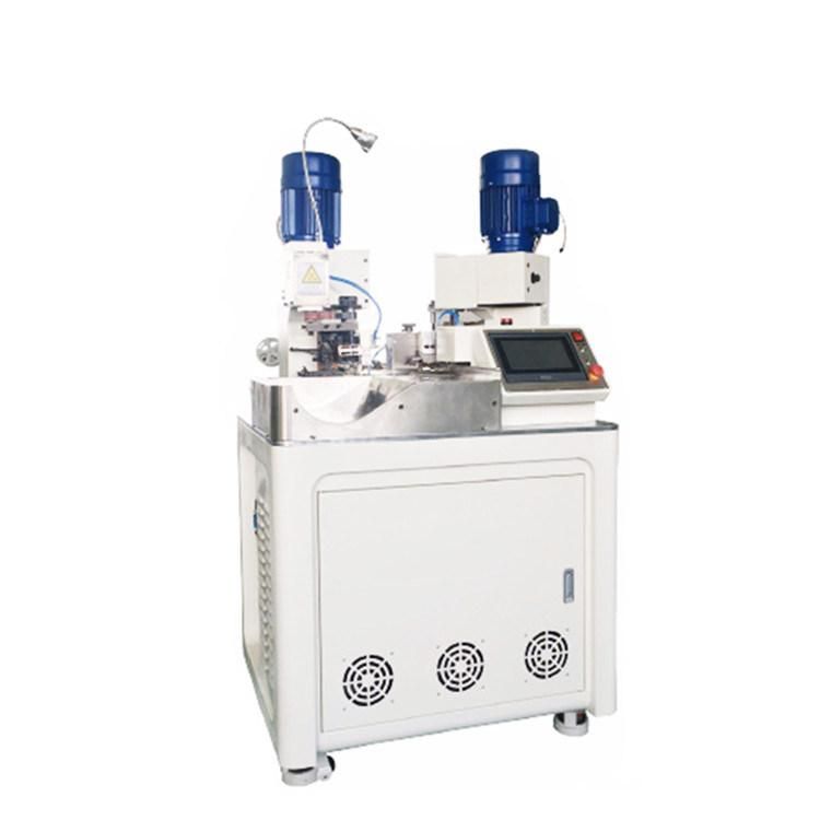 Wl-Yjs2.0 Full Automatic Double Ends Wire Cut Strip Crimp Pre Insulated Tubular Terminal Machine