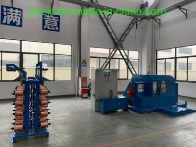 Cantilever Electric Wire Single Twist Double Twisting Coiling Bunching Buncher Extrusion Extruder Wire Making Machine
