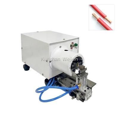 pvc copper wire stripping machine Wire cable process stripping peeling and twisting machine