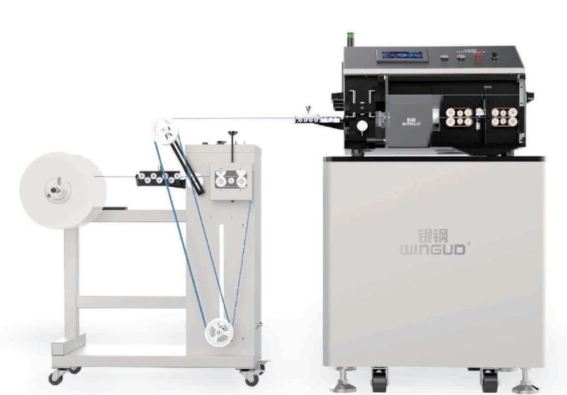 Wire Harness, Medical Wire, EV Charger Cable Front End and Rear End Cutting and Stripping Machine Cable Cutting Machine (WG-9550)
