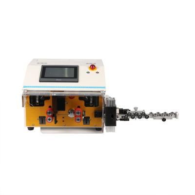High Speed Conductor O. D. 1-25 mm Flexible Flat Cable Wire Cutting and Stripping Machine