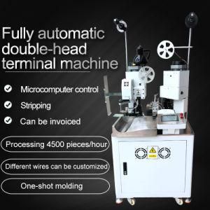 3q Automatic Double Ends Cable Cutting Crimping Terminal Machine
