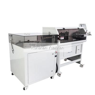 Full Automatic Sheathed Cable and Inner Core Wire Cutting Stripping Machine with Wire Coiling Machine