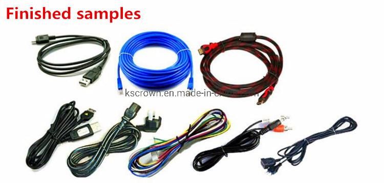 Twist Tie Machine Full Automatic Power Plug Cable Wire Coil Winding Binding Machine (WL-BMO)