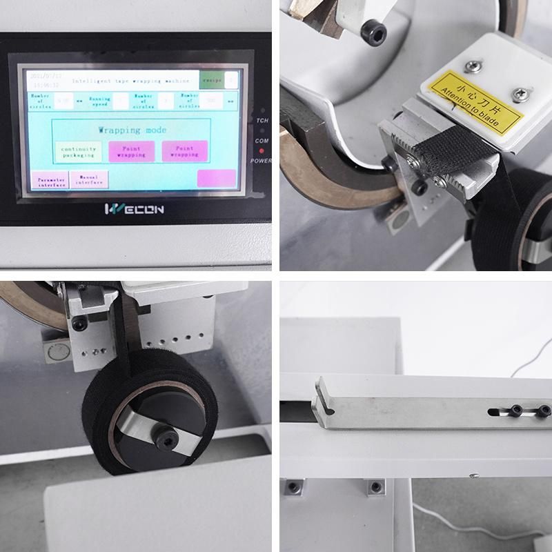 Wire Cable Automatic Wire Harness Wrapping Machine Adhesive Tape Winding Machine