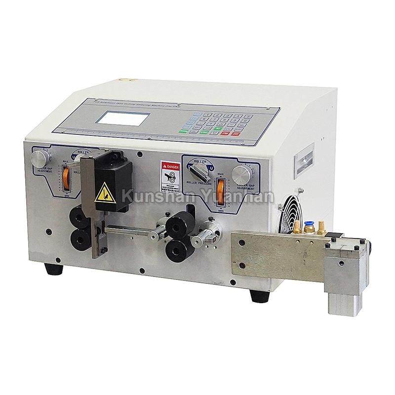 Automatic Flat Wire Stripping Cutting Machine with Cable Stripper