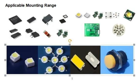 LED Mass Production′s Perfect Solution Jaguar Universal 6 Heads Chip Mounter