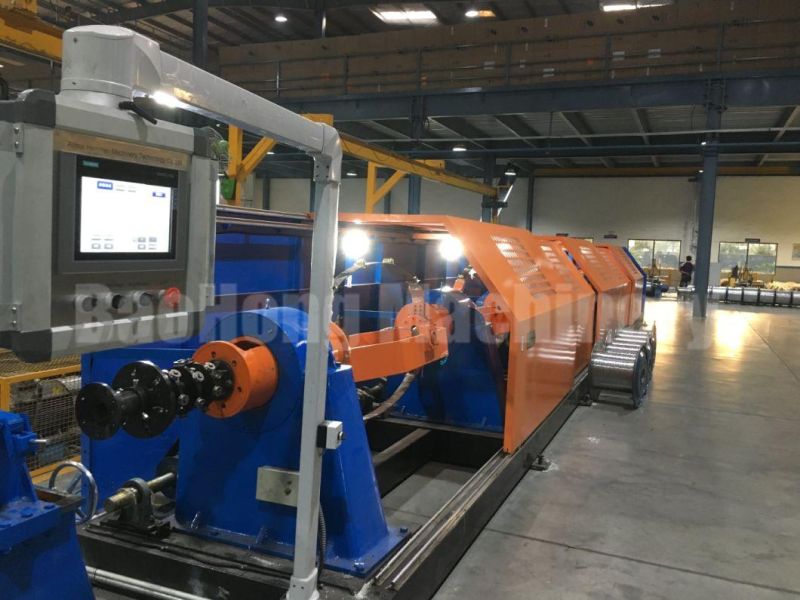 Bow Strander for Control Cables / Skip Stranding Machine for Electric Cable Manufacturing 1+3 / 1250 mm