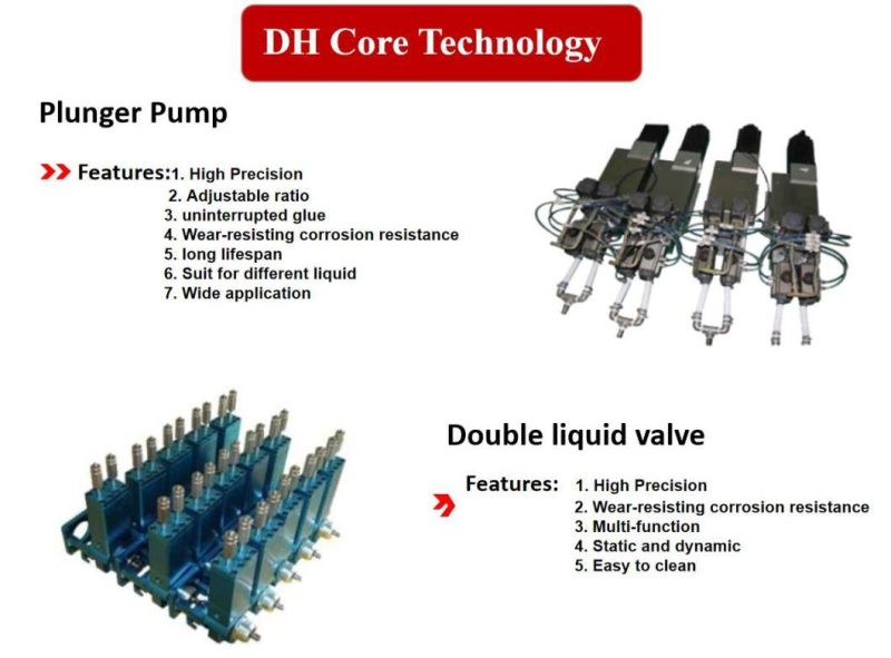 Volumetric Dispenser for 2 Component Ab Part Silicone Epoxy Polyurethane Resin