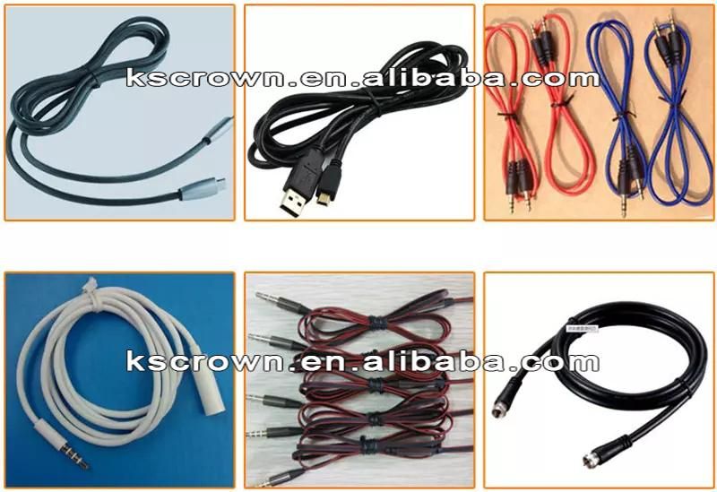 Semi Automatic Power Cable USB Cable Winding Tying Machines (WL-30A)