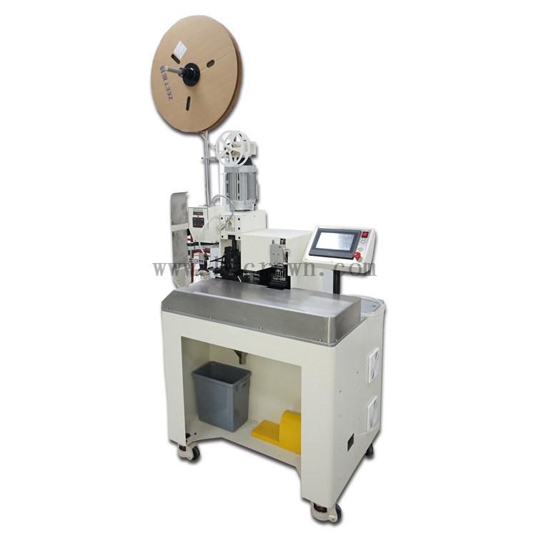 Fully Automatic Multicore Sheath Cable Wire Stripping and Crimping Machine
