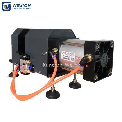 Pneumatic large square cable wire cutting machine new energy cable cutter 50mm2 wire guillotine machine