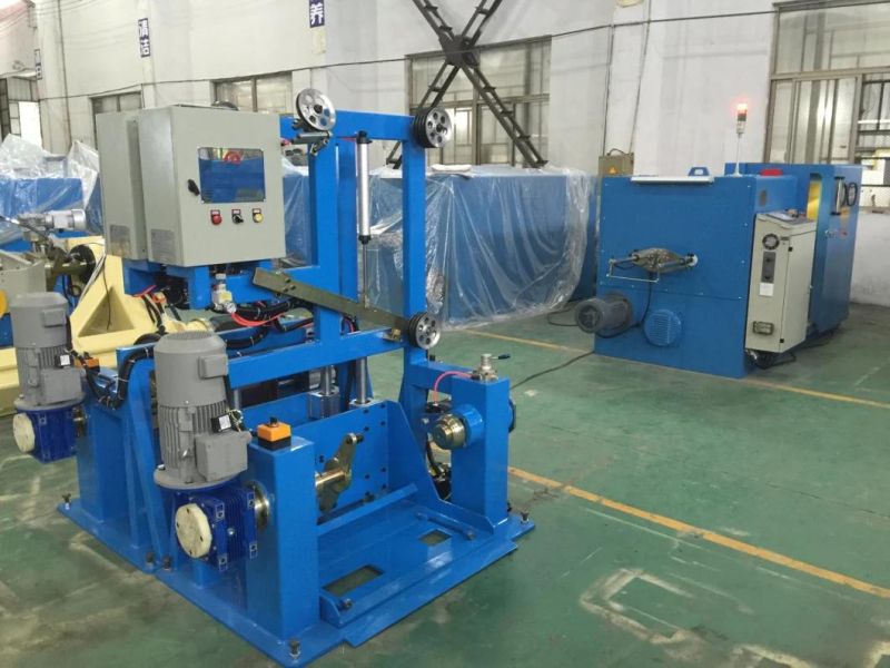 Copper Core Cable Wire Twisting Bunching Winding Extrusion Extruder Coiling Stranding Drawing Recycling Making Twist Tubular Machinery Machine