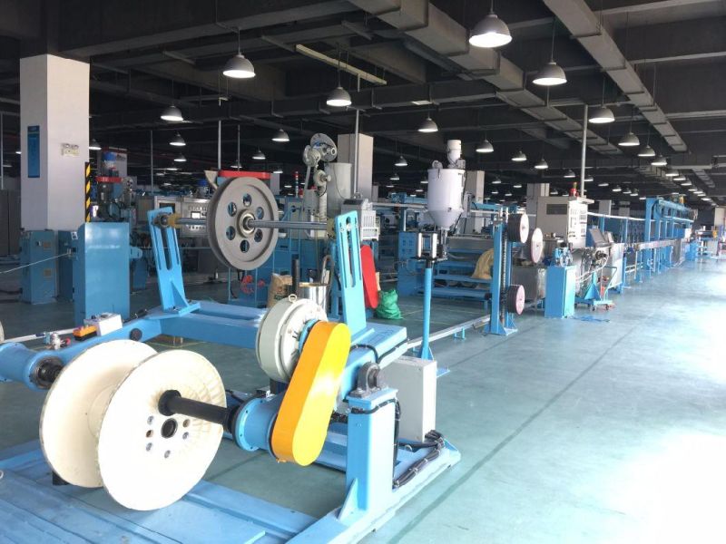 Copper Tinned Cable Wire Plastic Extrusion Extruder Twister Bunching Buncher Winding Drawing Stranding Coiling Making Doule Twist Cutting Recycling Machine