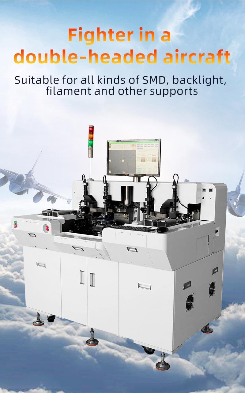 Double-Head Ultra-Speed Automatic LED Die Bonder/High-Speed Die Bonding Machine Semiconductor Package Equipment