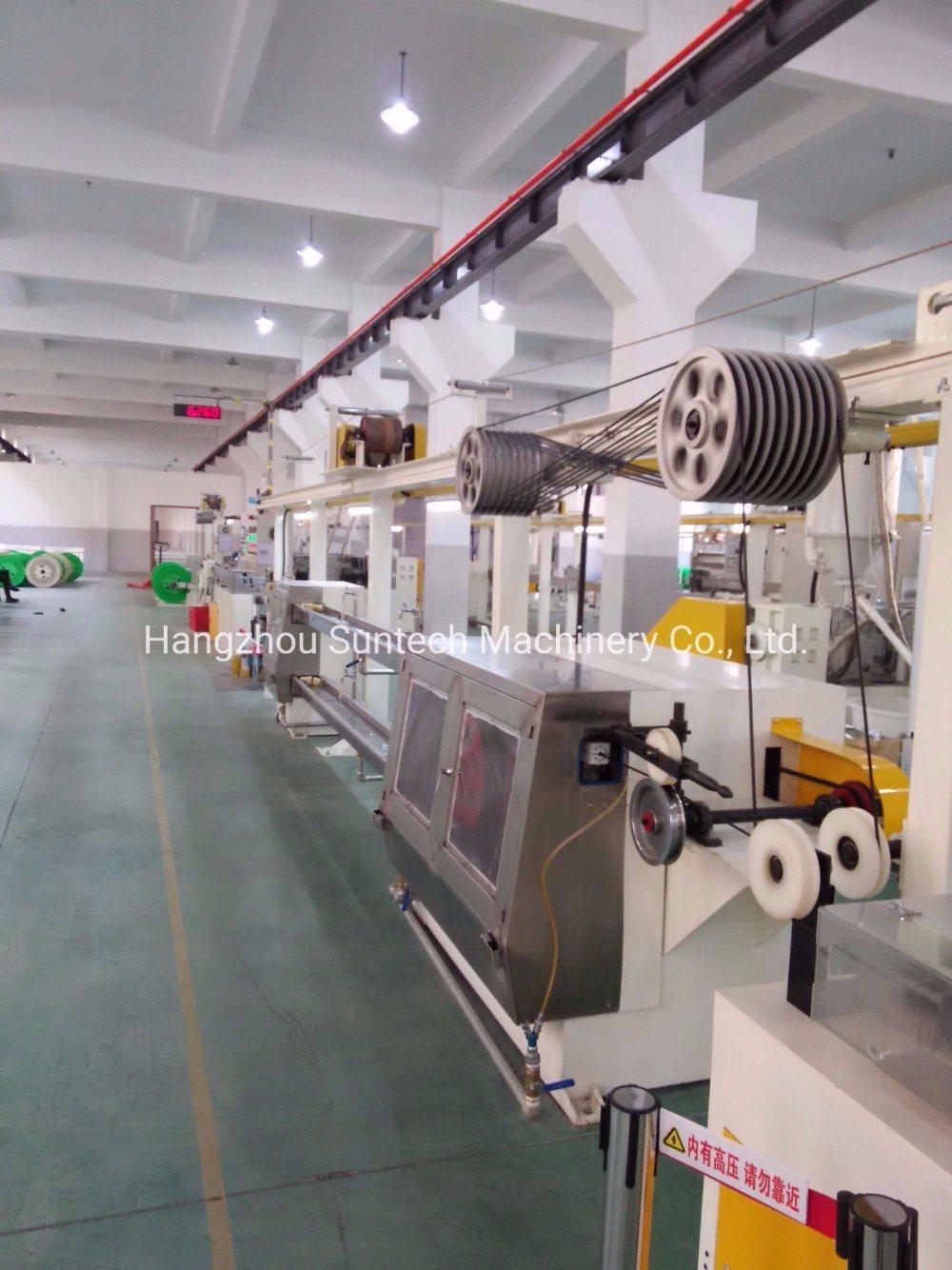 Wire Cable Extrusion Production Line Cable Extruding Machines