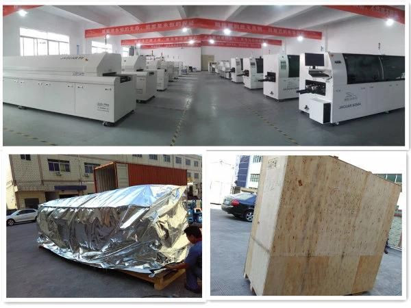 Hot Air Lead-Free SMT Reflow Oven Machine for PCB Soldering