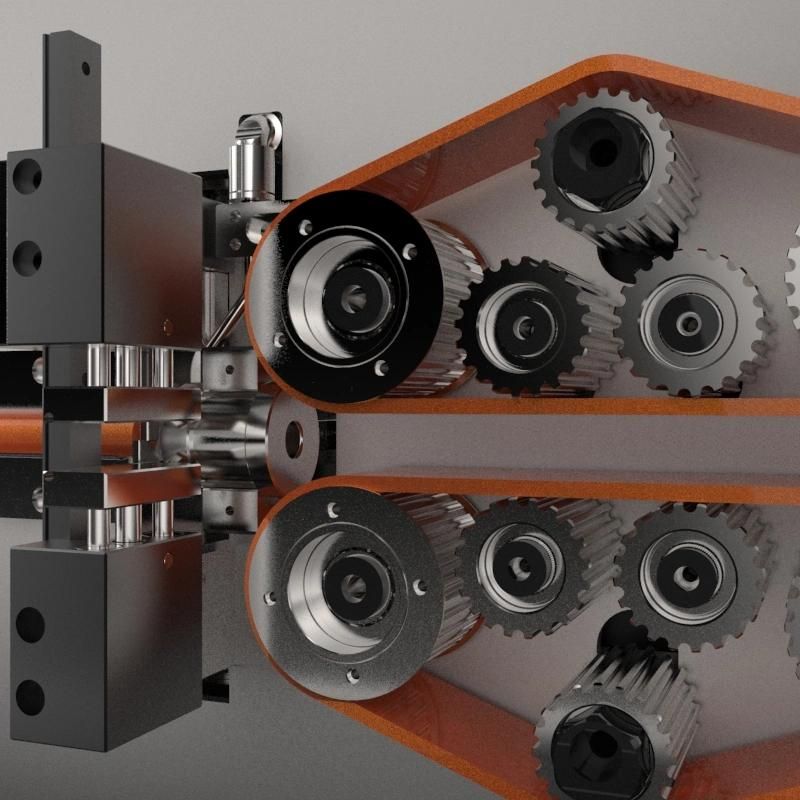 Full Automatic Large Square Cable Wire Stripper/Wire Cutting and Stripping Machine/Wire Making Machine Wg-9650r