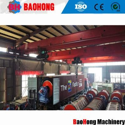PLC Wire Cable Rigid Stranding Machine with 630mm Reel 69m/Min
