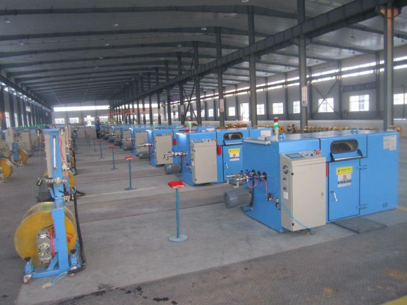 Electrical Cable Wire Twisting Winding Bunching Extrusion Double Twister Stranding Drawing Machine Extruder Annealing Tinning Wire Making Buncher Machine