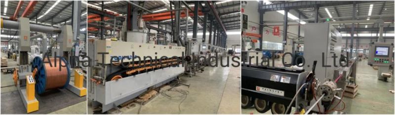 Automatic Fiber Optic Cable Extrusion Line / Extruder