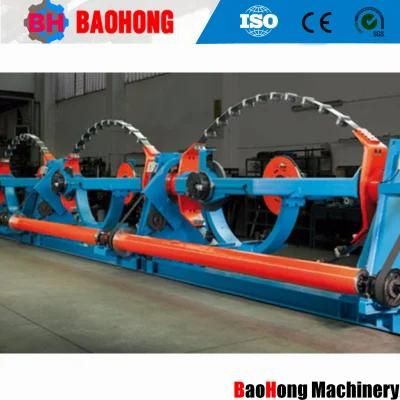 1000rpm Carbon Bow Skip Wire Stranding Machine with Wire Broken Detecting