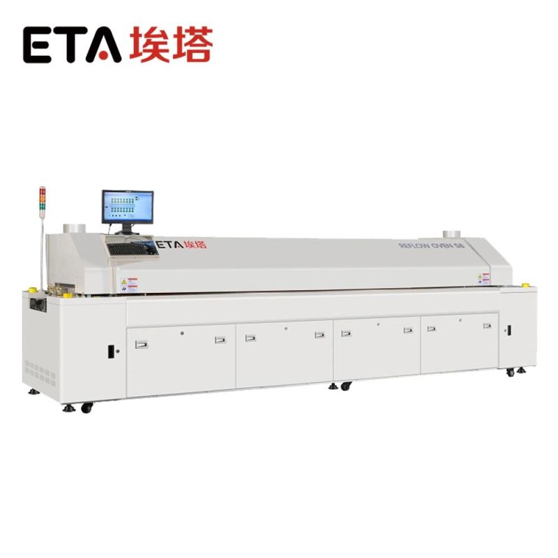 Hot Air Small Size Reflow Soldering Oven for PCB Assembly Line