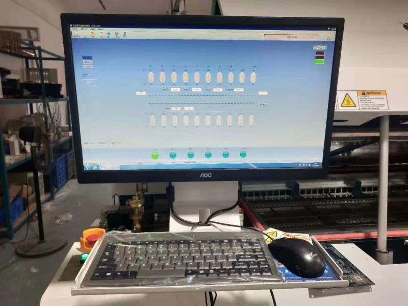 Jaguar Manufacture Easy Operate High Productivity Lead-Free Convection 8 Heated Zone Reflow Oven Have CE