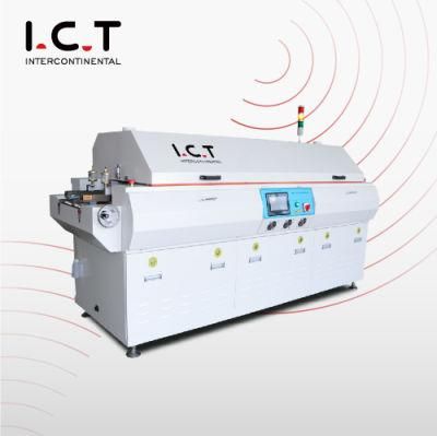 Eight Heating-Zones SMT Large-Size Lead-Free Reflow Oven