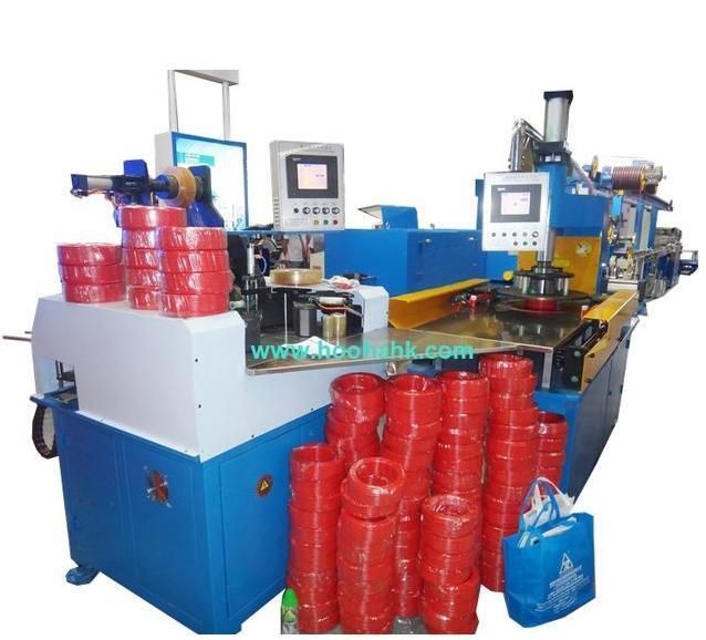 CCTV Control Cable Making Machine Rg59 Coaxial Cable Making Machine Flat 3mm PE Full Plastic Nose Wire Making Machine