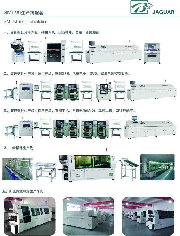 LED Light 8 Zones Lead Free Reflow Oven of Jaguar A8