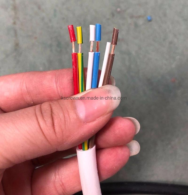 Multicore Wire Outer Jacket and Inner Core Cut Strip Machine
