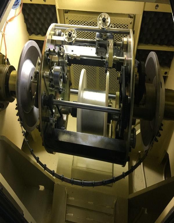 Ultra Fine Bare Copper Cable Wire Twisting Extrusion Winding Coiling Bunching Machine