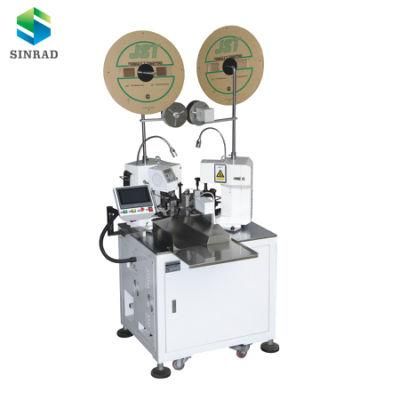 Automatic Two Heads Wire Cutting Stripping Crimping Machine