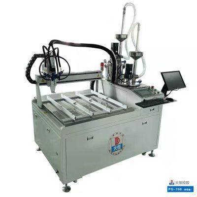 Automatic Dosing Machine for Two-Component Epoxy Adhesive on Top of a Robotic System