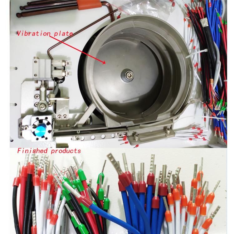 Insulated Ferrule Terminal Crimping Wire Stripping Machine for Home Appliance Industry