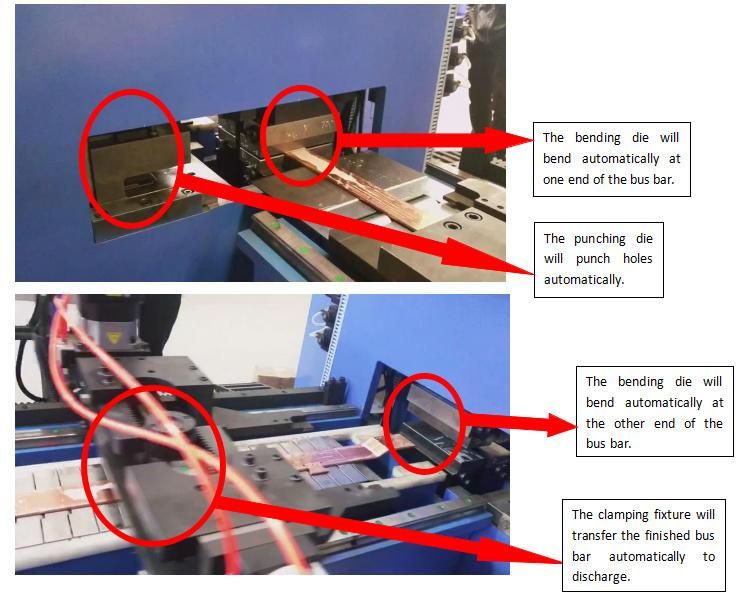 Hydraulic Aluminum Copper Bar Punching Bending Shearing Machine Busbar Processing Equipment