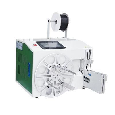 AC and DC Power Cord Cable Coiling and Winding Machine Also Suitable for USB Cable Making Industry