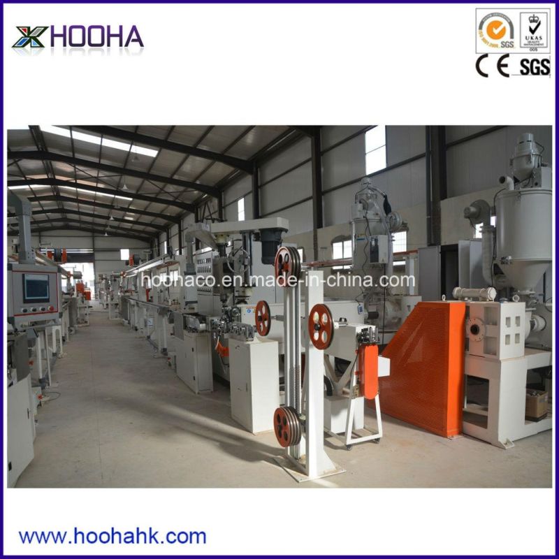 Full-Auto Physical Foaming Cable Wire Extruder Machine
