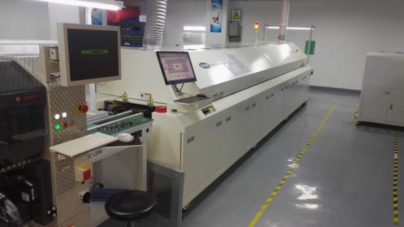 Ysm10′s Perfect Mate Jaguar Manufacture CE Qualified Easy Install High Productivity 10 Zone Lead-Free Hot Air Reflow Oven