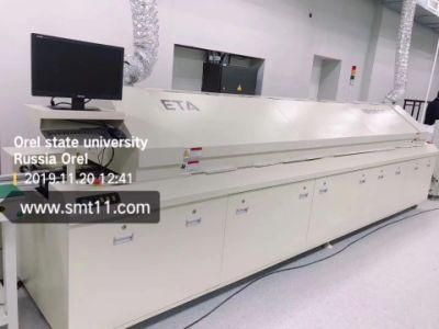 Newest SMT Line SMD PCB Reflow Soldering Oven Machine