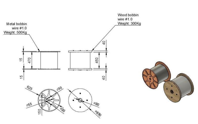 5wire Pay off Machine Automatic Wire Prefeeder Machine Process 5 Wires