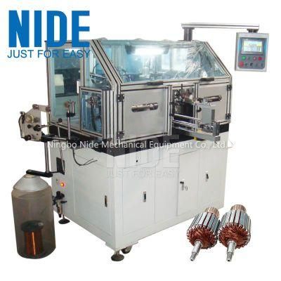 Automatic Flyer Armature Coils Winding Machine (ND-LAW-5B2) for Universal Motor Manufacturing